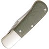 Browning Steambank Folder 2.5" 12C27 Sandvik Green Micarta Knife