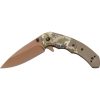 Browning Auruc Framelock A/O Camo Folding Knife D2 Blade