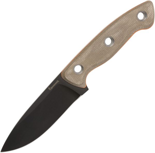 Browning Small Desolation Fixed Blade 440C Green Micarta