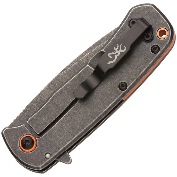 Browning Riverstone Framelock Sage - D2 Aluminum