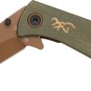 Browning Small Trailside Linerlock Folding Knife D2 Steel