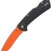 Browning Back Country Lockback Folding Knife - Orange D2