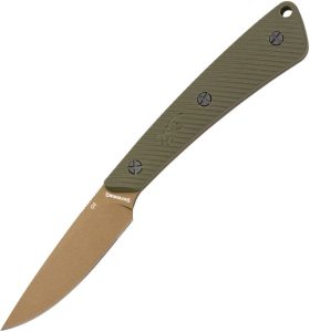 BR0538B.jpg Browning Back Country Micro OD Green Fixed Blade D2 Steel Knife