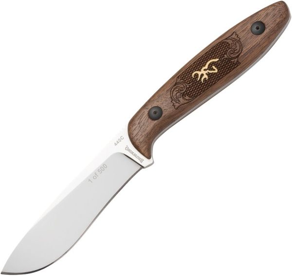 Browning Medallion Box Set 2024 Fixed Blade 440C Walnut