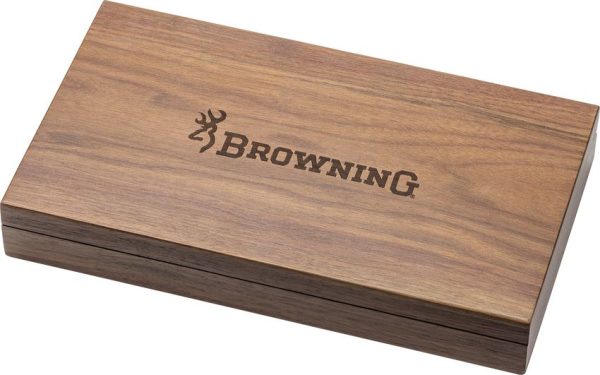 Browning Medallion Box Set 2024 Fixed Blade 440C Walnut