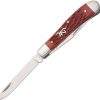 Browning Trapper Red Jigged Bone Folding Knife