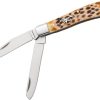 Browning Trapper Natural Jigged Bone Folding Knife