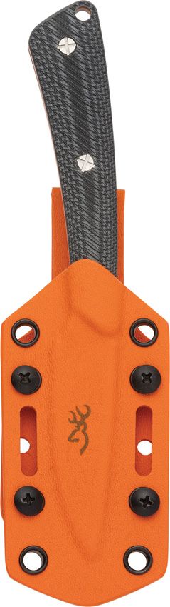 Browning Back Country Micro Fixed Blade D2 Steel Orange Ceramic