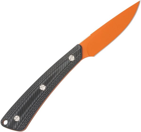 Browning Back Country Micro Fixed Blade D2 Steel Orange Ceramic