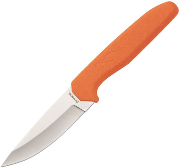Browning Sharp Ridge Combo Orange 3-Piece Knife Set Fixed Blade
