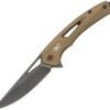 Browning South Slope Linerlock D2 Steel Folding Knife Bronze
