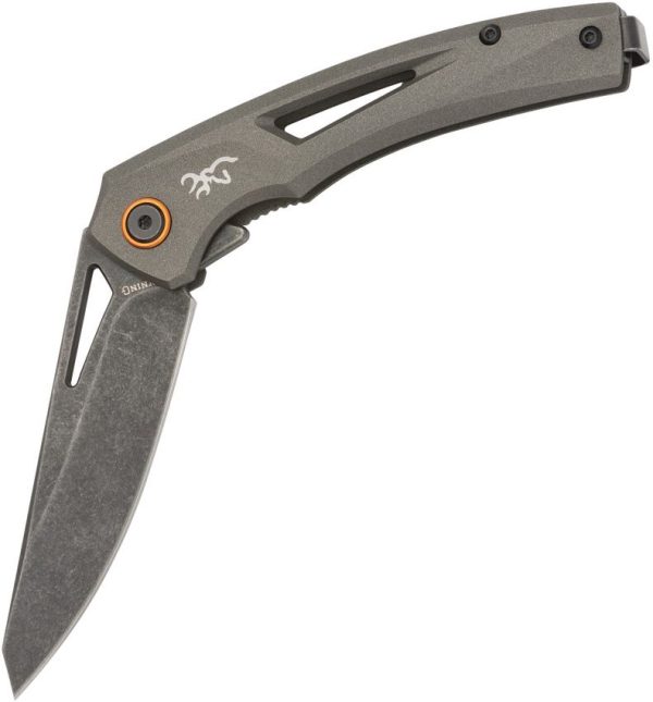 Browning South Slope Linerlock D2 Steel Folding Knife Bronze