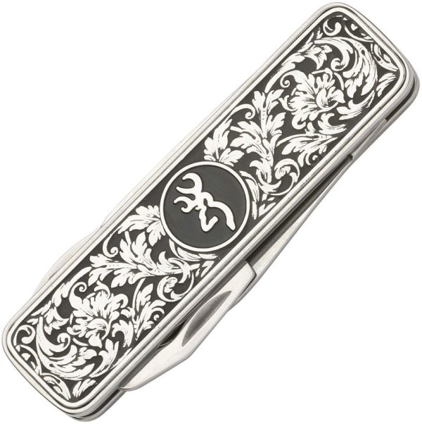 Browning Morgan Folder Stainless Folding Knife Multi Tool