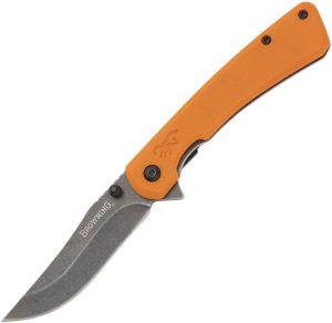 BR0560.jpg Browning Branded Rock Framelock Orange G10
