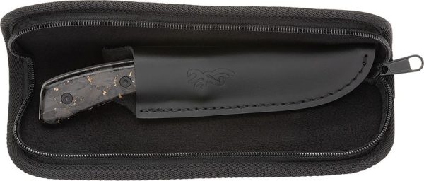 Browning Medallion Fixed Blade Damascus Drop Point 3.5in