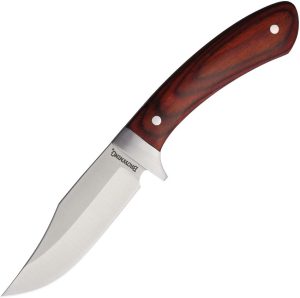 BR0575B.jpg Browning Fixed Blade Brown Wood - Stainless Guard