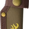 Browning Fixed Blade Brown Wood - Stainless Guard