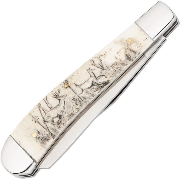Browning Whitetail Trapper Natural Bone Folder