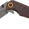 Browning Buckmark Slim Linerlock Folding Knife D2 Black Stonewash