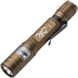 BR1265.jpg Browning Ridgeline Rechargeable Flashlight Tactical EDC Brown