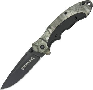 Browning Mossy Oak Linerlock - Camo Aluminum