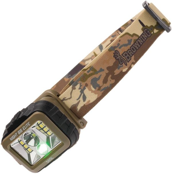 Browning Night Gig Elite Rechargeable Headlamp 460 Lumens