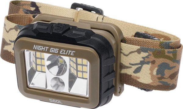 Browning Night Gig Elite Rechargeable Headlamp 460 Lumens