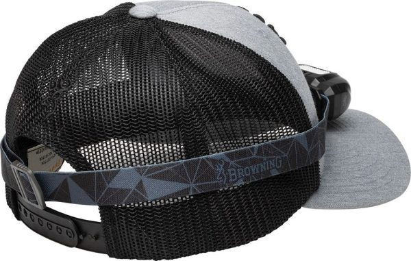 Browning Headlight Cap Combo Gray - 100 Lumens