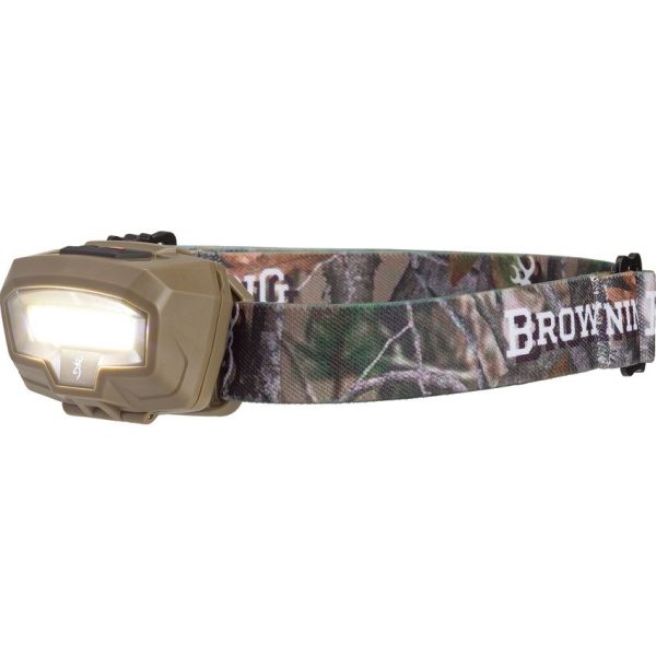 Browning Night Gig Headlamp Camo - 485 Lumens
