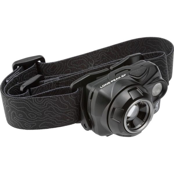 Browning Lone Peak Headlamp - 550 Lumens USB Charging