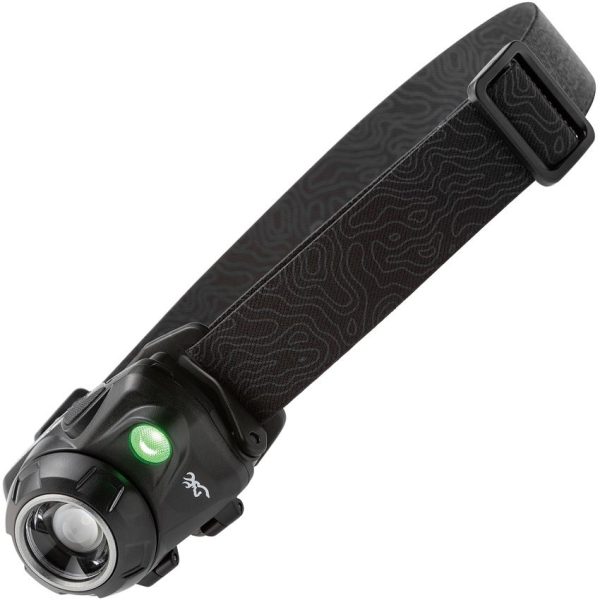 Browning Lone Peak Headlamp - 550 Lumens USB Charging