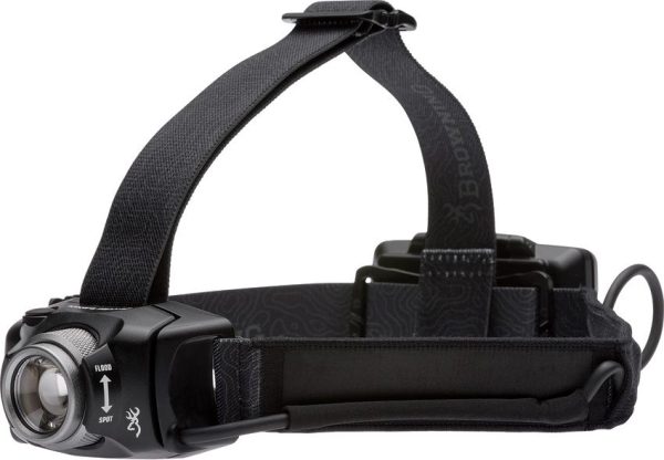 Browning Kings Peak Headlamp 600 Lumen LED Black Camping