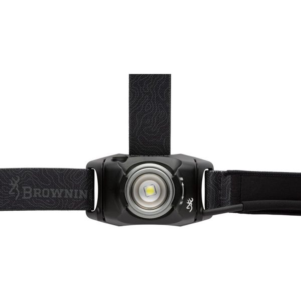 Browning Kings Peak Headlamp 600 Lumen LED Black Camping
