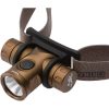 Browning Blackout Micro Headlamp 500 Lumens Rechargeable Bronze