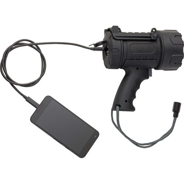 Browning High Noon Pro USB Light Tactical Flashlight 1400 Lumens