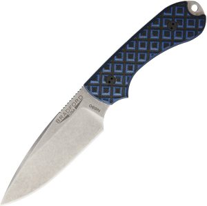 BRAD04.jpg Bradford Guardian 3 EDC Fixed Blade N690 Black Blue G10