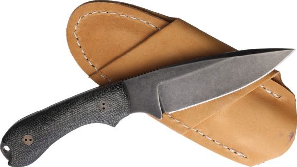 Bradford Guardian 3.2 Fixed Blade Knife AEB-L Black Micarta