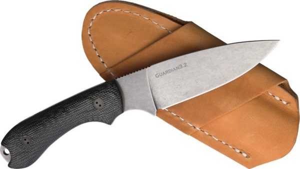 Bradford Guardian 3.2 3D Black Micarta Stonewash