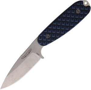 BRAD35S013.jpg Bradford Guardian 3.5 Fixed Blade Knife N690 Blue G10