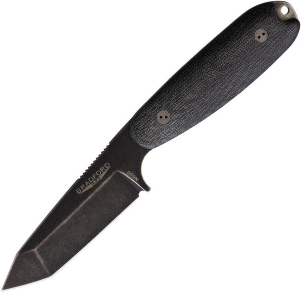 Bradford Guardian 3.5 Sabre Fixed Blade N690 Black Micarta