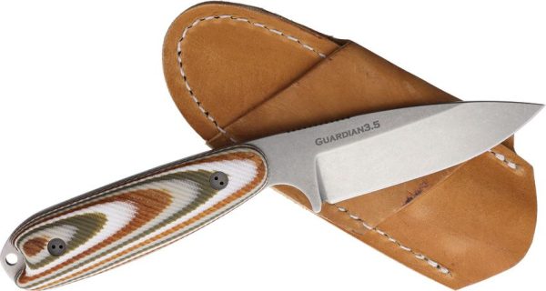 Bradford Guardian 3.5 Snow Camo Fixed Blade N690 Stainless