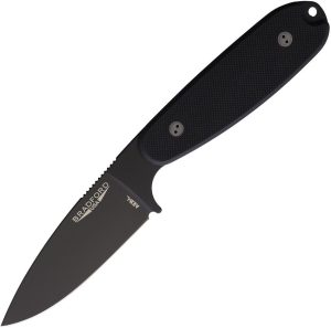 Bradford Guardian 3.5 Ultralite Black Fixed Blade Knife AEB-L