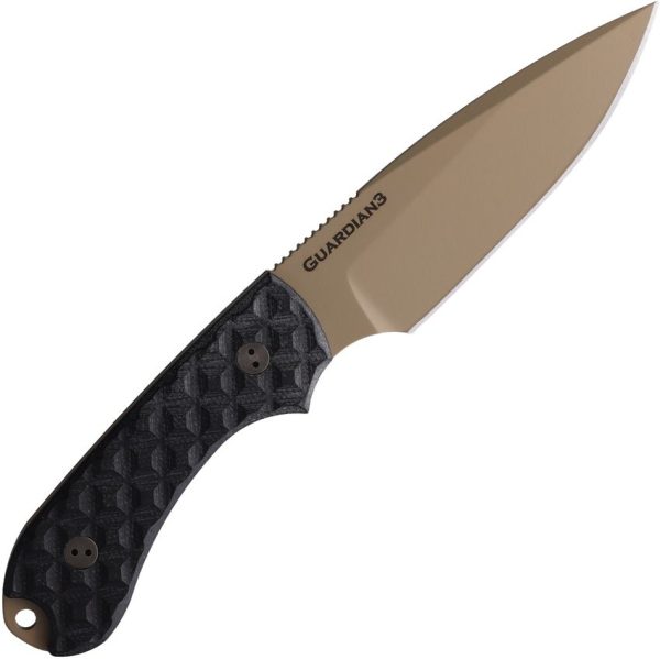 Bradford Guardian 3 Coyote Cerakote Fixed Blade