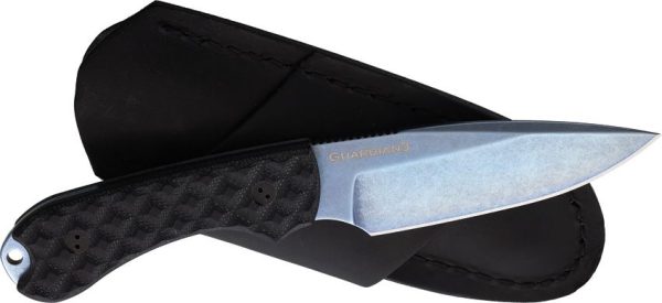 Bradford Guardian 3 Blue PVD Fixed Blade Knife AEB-L Steel