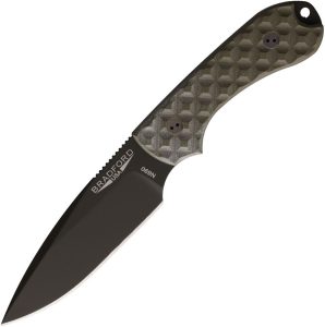 Bradford Guardian 3 Fixed Blade Knife OD Green N690 Cerakote
