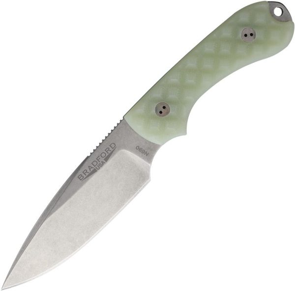 Bradford Guardian 3 Ghost Fixed Blade N690 Stainless Steel Knife