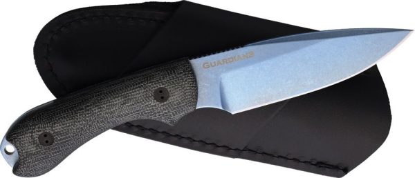 Bradford Guardian 3 Blue PVD Black Micarta