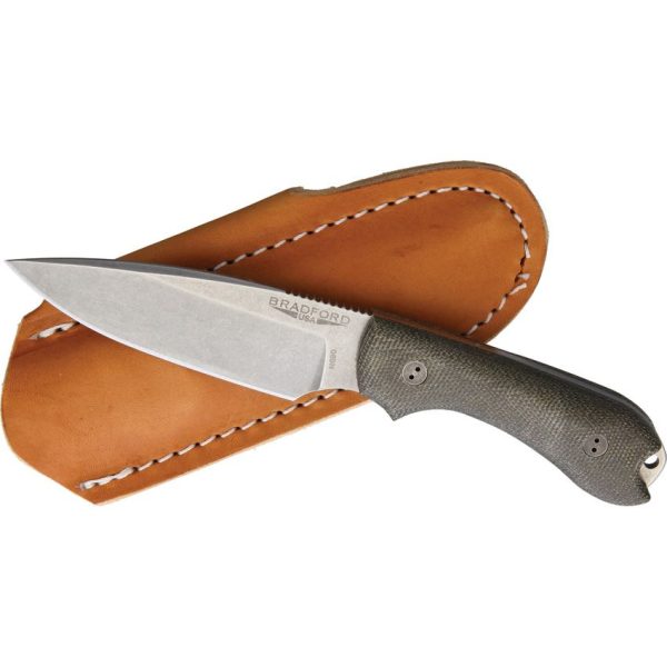 Bradford Guardian 3 3D Fixed Blade OD Green N690 Knife