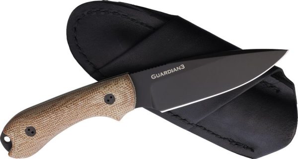 Bradford Guardian 3 Fixed Blade N690 Natural Micarta