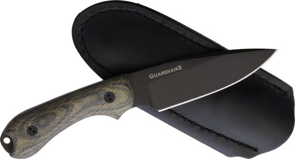 BRAD3FE109B_add_02.jpg Bradford Guardian 3 DLC Fixed Blade N690 Camo G10 Knife